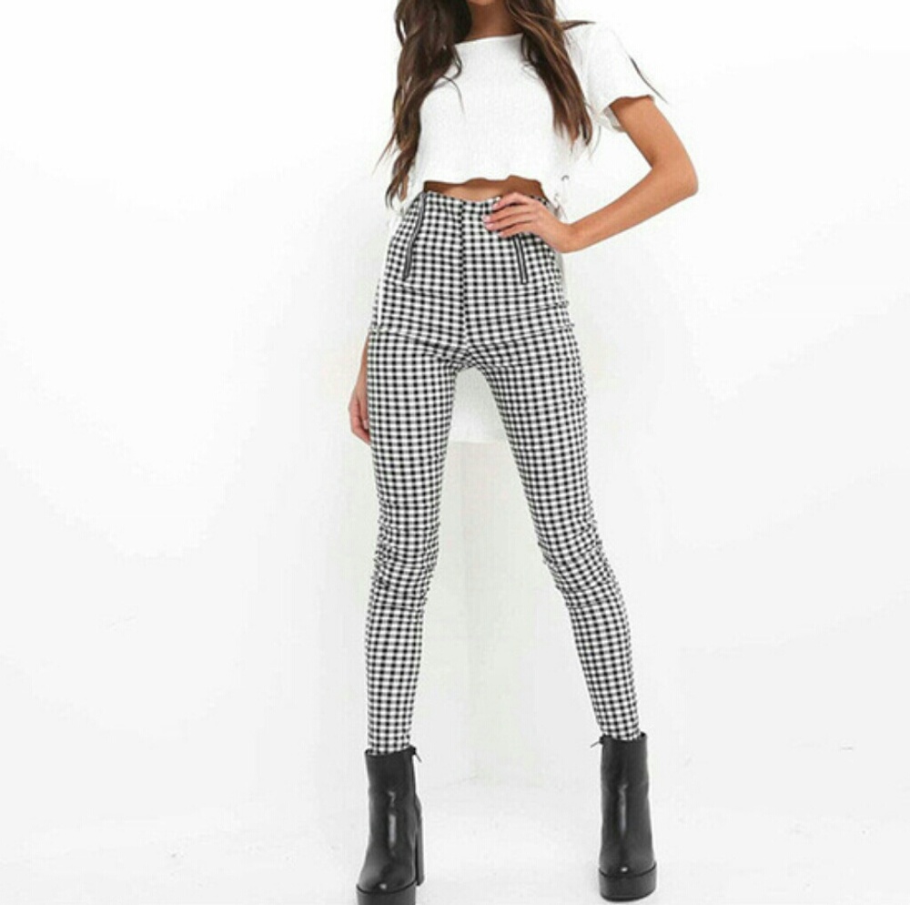 Plaid pants